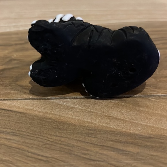 Vintage Old English Sheepdog Miniature Clay Figurine - Picture 8 of 8